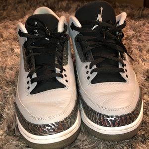 Wolf grey cements Jordan 3 size 11